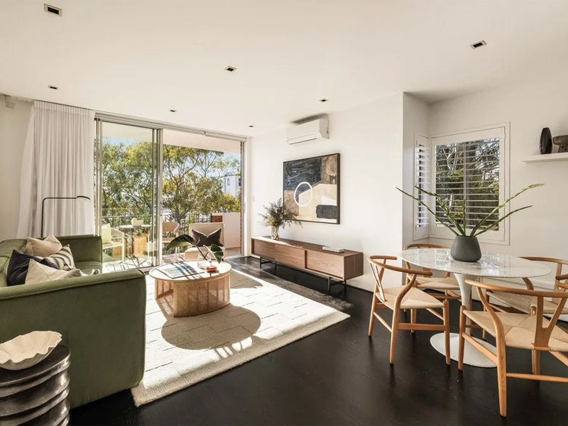 Buyers Agent Purchase – Francis St, Bondi Beach - Living Room