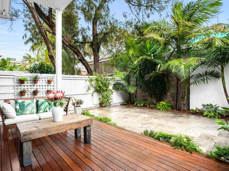Buyers Agent Purchase in Curlewis St, Bondi Beach, Sydney - Backyard