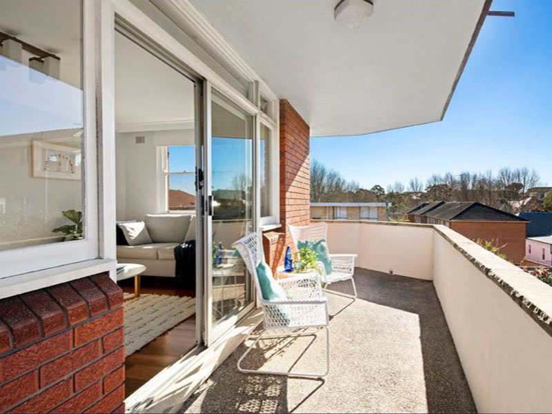 Home Buyer in Randwick, Sydney - Balcony