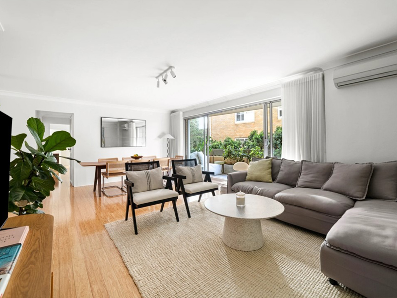 Buyers Agent Purchase Bennett St, Bondi Living Room Side 2