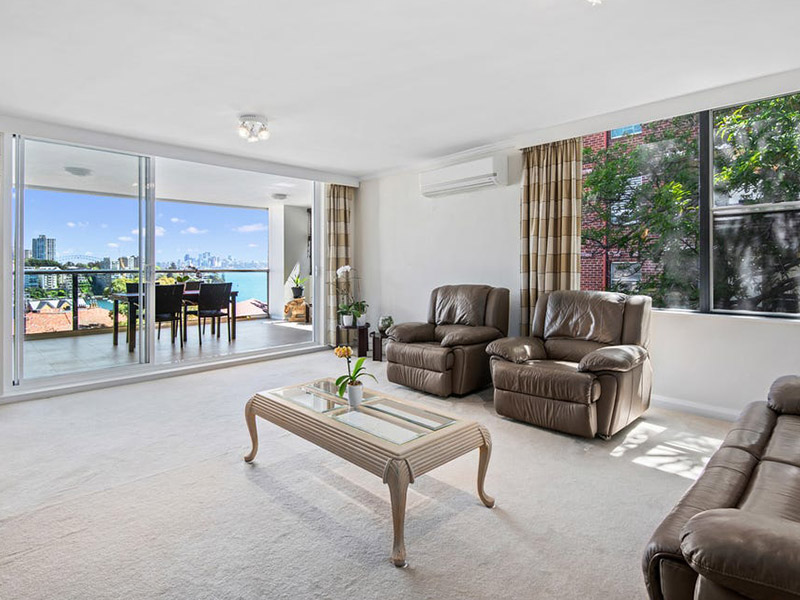 Buyers Agent Purchase in Double Bay, Sydney - Living Room