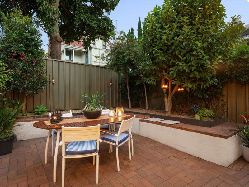 Buyers Agent Purchase in Leichhardt - backyard