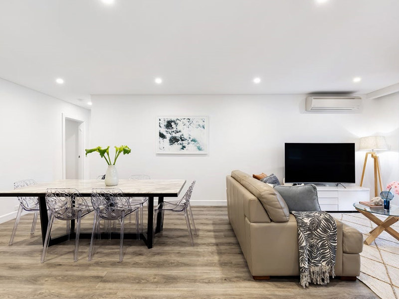 Recent Sale in Rose Bay, Sydney - Dining and Living Room