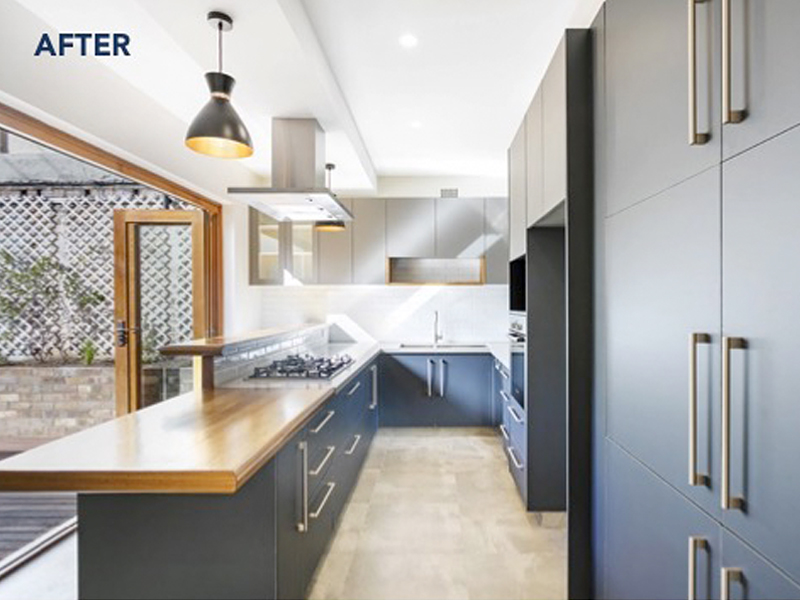 Home Buyer in Wisbeach Balmain, Sydney - kitchen After