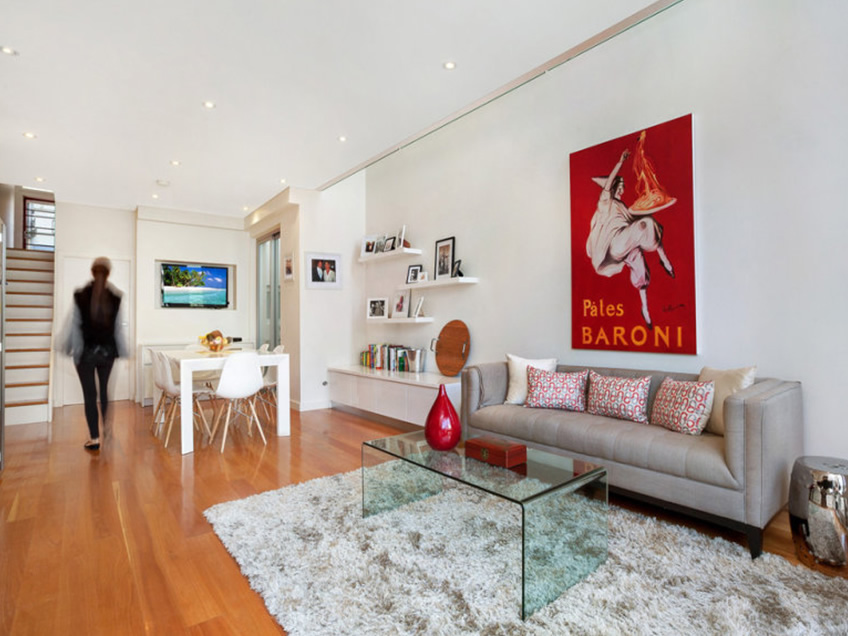 Home Buyer in Young Annandale, Sydney - Living Room