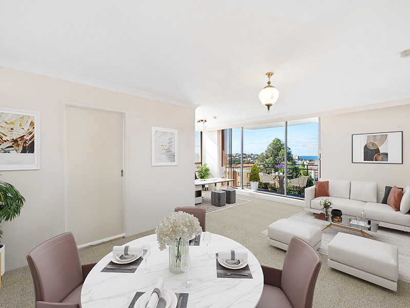 2 bedroom apartment buyers agent purchase in coogee-livingroom