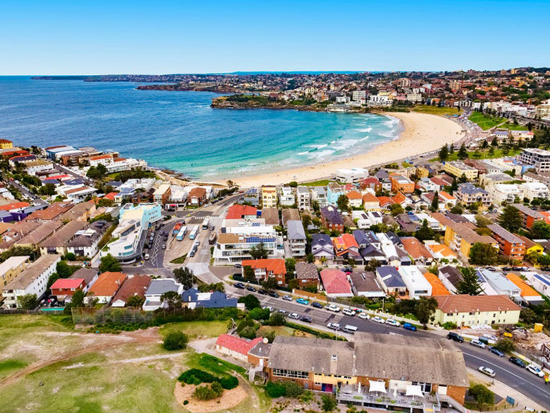 buyers agent purchase north bondi sydney-aerial view