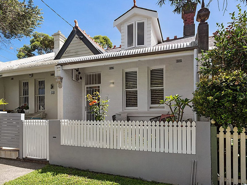 cuthbert st queens park-front house perspective view