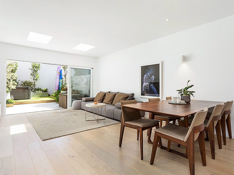 cuthbert st queens park-livingroom and dining
