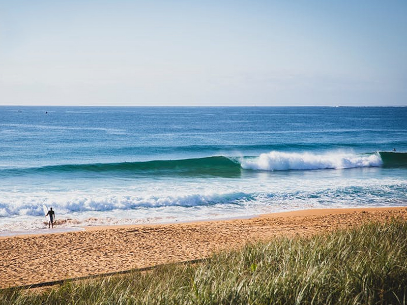 narrabeen beach location shot
